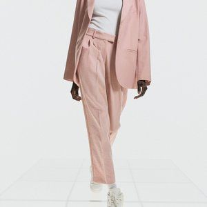 (NWT) H&M - powder pink ankle length dress pants